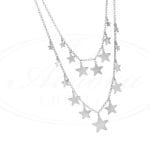 gioielli artigianali - aurora gioielli - Lucca - argento - Silver - stelle - gioielli stelle - collana stelle