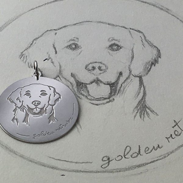 ciondolo-cane-golden-retriver